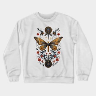 Beautiful Moth Wings Crewneck Sweatshirt